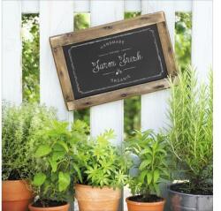 Pure Living Tablou sticlă Pure Living Farm Fresh 20x20 cm (GLA1052D)
