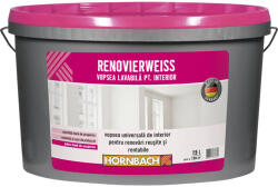 Hornbach Vopsea universală pentru interior Hornbach Renovierweiss albă 15 l (290044)