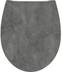 form&style Capac WC cu model form&style duroplast închidere lentă gri 41, 5x38, 5 cm (544255)