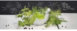 Pure Living Tablou sticlă Pure Living Amestec de ierburi 30x80 cm (GLA1062C)