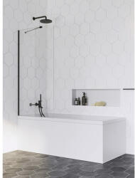 Radaway Paravan cadă Radaway Idea Black PNJ II 70x150 cm, 1 element, sticlă transparentă, profil negru (10001070-54-01)