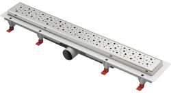 MCH Chudej Rigolă duș MCH Square cu grătar inox lucios 650 mm (MCH.CH-650S)