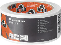 Roxolid Bandă de mascare din PE pentru lucrări de tencuire ROXOLID albă 48 mm x 33 m (672-20)