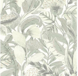 Erismann Tapet vlies Erismann Elle Decoration 2 model floral verde 10, 05x0, 53 m (10202-07)