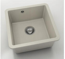 FAT Chiuvetă bucătărie fatgranit 1 cuvă FAT Avangard 222 46x46 cm fără picurător Beige (222-1003) Chiuveta