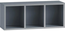 Möbelpartner Dulap baie suspendat 60, 2x24, 7 cm PAL albastru Bjarne (153155)
