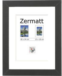 The Wall Ramă foto lemn The Wall Zermatt neagră 18x24 cm (44285)