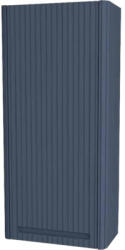 Devo Dulap baie suspendat 40x86 cm MDF albastru striat Devo Gloria 2.0 1 ușă (GL2-SW1DPR40-2-F103)