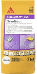Sika Chit pentru rosturi Sika Ceram Clean Grout 655 pergamon 2 kg (701027)
