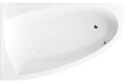 Radaway Cadă pe colț asimetrică Radaway Rineia 150x95, 5x45 cm colț stânga acril alb (WA1-31-150x095L)