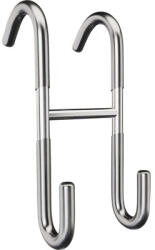 Reika Cuier baie REIKA SAKU, prindere pe ușă, 2 agățători, inox periat (81003467)