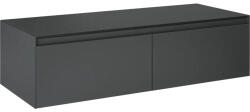 Jungborn Dulap bază lavoar baie suspendat Jungborn DECEM 120x45, 8 cm MDF antracit mat 2 sertare (168947)