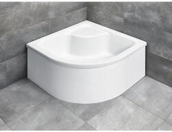 Radaway Cădiță de duș semirotundă Radaway Naxos A 80x80x41 mm acril alb SBA8841-1 (SBA8841-1)