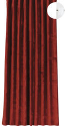 Mendola Draperie semiopacă cu inele Mendola Castellano uni teracotă 210x245 cm (10-237CAST-17B-I006)