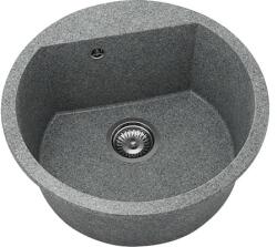 FAT Chiuvetă bucătărie granixit 1 cuvă FAT Avangard 223 Ø51 cm fără picurător Slate (223-254) Chiuveta