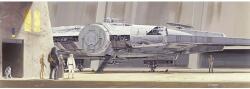 Komar Fototapet hârtie Komar 4-4112 Disney Edition 4 Star Wars RMQ Millenium Falcon 368x127 cm (Apr 12)