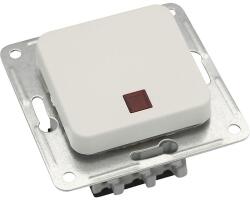 ROTH LANGE Întrerupător simplu & cap-scară Roth Lange Basic, cu lumină, alb (58505)