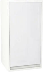 Devo Dulap baie suspendat 40x76 cm PAL alb Devo Cristal 2.0 1 ușă de sticlă (PO2-SW1DPR40x76-P36)