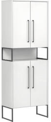 Möbelpartner Dulap baie înalt pe sol 65, 2x183, 4 cm PAL alb Limone 650 (701699)