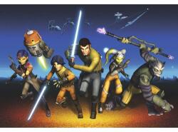 Komar Fototapet hârtie Komar 8-486 Disney Edition 4 Star Wars Rebels Run 368x254 cm (8-486)