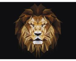 Pure Living Tablou canvas Pure Living Abstract Animal Head II 84x116 cm (AN1027W5)