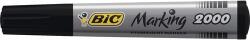 BIC Marker permanent Bic 2000 negru, vârf de scriere în formă rotunjită (820915)