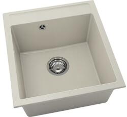 FAT Chiuvetă bucătărie fatgranit 1 cuvă FAT Avangard 224 51x46 cm fără picurător Beige (224-1003) Chiuveta