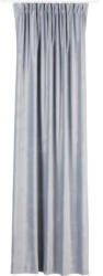 Mendola Draperie semiopacă cu rejansă Mendola Castellano uni gri 140x260 cm (10-237CAST-05-R003)
