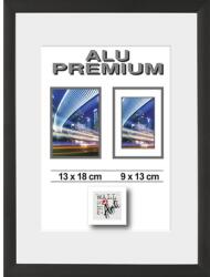 The Wall Ramă foto aluminiu The Wall Duo neagră 13x18 cm (48044)