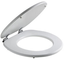 Savinidue Capac WC universal Savini, închidere simplă, 37, 5x44, 3 cm, alb (CWATHQO)