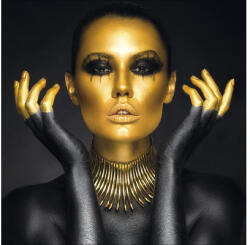 Pure Living Tablou sticlă Pure Living Hands on her face I 50x50 cm (GLA2369B)