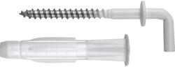 Tox Dübel Dibluri plastic cu cârlig alb Tox Pirat Will 8x51 mm, pachet 2 bucăți (51701121)