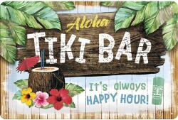 Nostalgic-Art Tablou metalic decorativ Nostalgic-Art Tiki Bar 20x30 cm (22251)