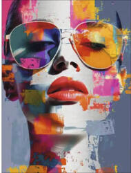 Pure Living Tablou canvas Pure Living Painted Face II 116x84 cm (AN2534W5)