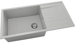 FAT Chiuvetă bucătărie fatgranit 1 cuvă FAT Avangard 230 49x95 cm cu picurător Grey reversibilă (230-1006) Chiuveta
