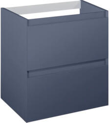 Jungborn Dulap bază lavoar baie suspendat Jungborn DECEM 60 cm MDF albastru navy mat 2 sertare (168998)