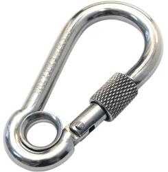 Pösamo Carabinieră cu piuliță de siguranță Pösamo Nautic Pro 100mm, inox A4 (2100400178)