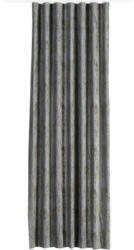 Mendola Draperie semiopacă cu rejansă Mendola Lussuria gri 210x260 cm (10-237LUSS-02-R007)