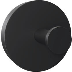Reika Cuier baie simplu REIKA SAKU, set 2 buc, negru mat (81003465)