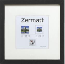 The Wall Ramă foto lemn The Wall Zermatt neagră 23x23 cm (51974)