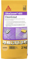 Sika Chit pentru rosturi Sika Ceram Clean Grout 655 caramel 2 kg (700724)