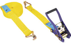 Mamutec Set chingi de fixare cu clichet și cârlig Mamutec 50mm x 8m, max. 5000kg, 2 piese (7009130-212)