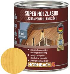 Hornbach Lazură pentru lemn 3 în 1 Hornbach Super Holzlasur pin-larice 0, 75 l (500248)