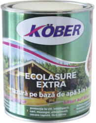 Ecolasure Lazură pe bază de apă Ecolasure Extra Köber castan 0, 75 l (IG8285-C0.75L)