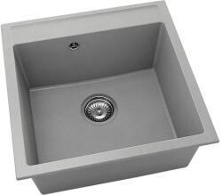 FAT Chiuvetă bucătărie fatgranit 1 cuvă FAT Avangard 225 51x51 cm fără picurător Dark Grey (225-1007) Chiuveta