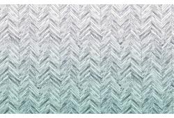 Komar Fototapet vlies 6000B-VD4 Infinity Herringbone verde mentă 400x250 cm (6000B-VD4)
