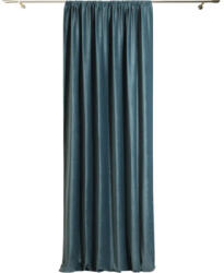 Mendola Draperie semiopacă cu rejansă Mendola Castellano turcoaz 250x245 cm (10-237CAST-42-R010)