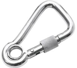 Pösamo Carabinieră asimetrică cu piuliță de siguranță Pösamo Nautic Pro 100mm, inox A4 (2100400180)