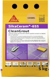 Sika Chit pentru rosturi Sika Ceram Clean Grout 655 caramel 5 kg (700723)