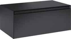 Jungborn Dulap bază lavoar baie suspendat Jungborn DECEM 80x45, 8 cm MDF negru mat 1 sertar (168934)